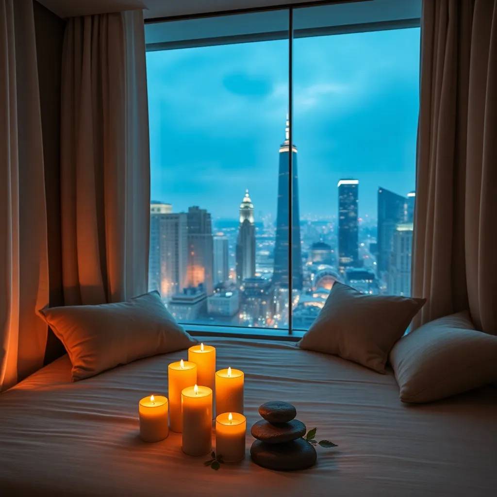 프라이빗 1인샵에서 느끼는 온기와 아로마의 휴식